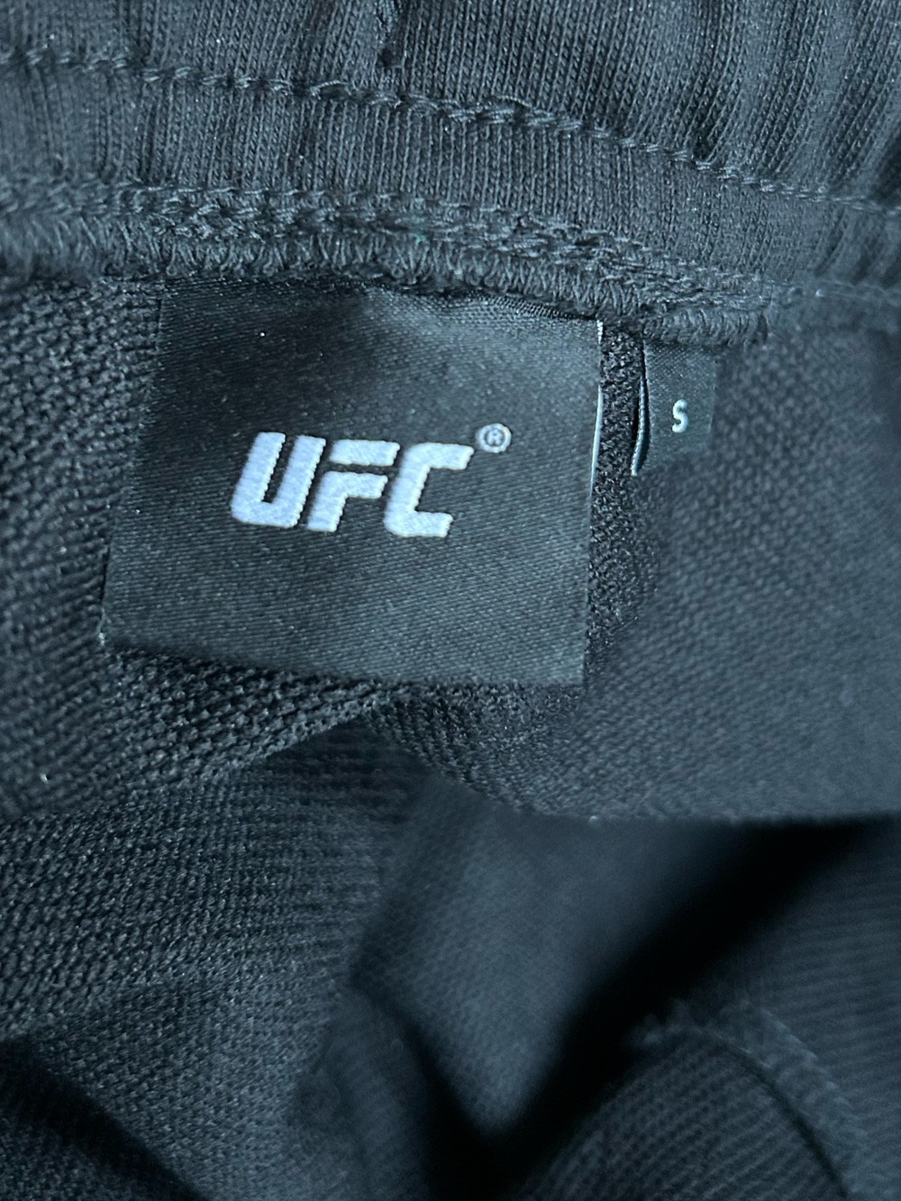 UFC Black Skirt with Neon Yellow Logo Accents - Picture 5 of 5